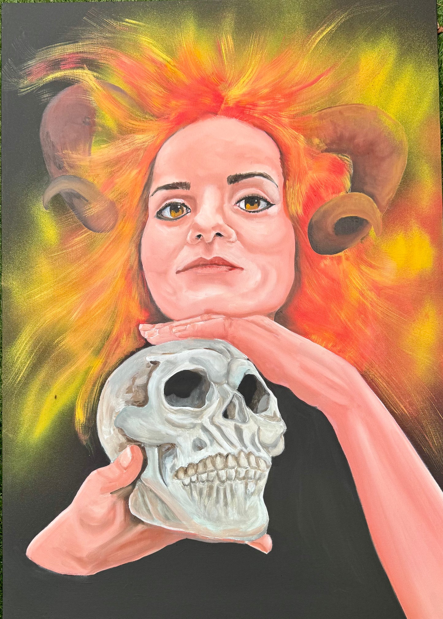 The Zodiac collection - Aries -Fire and Bone